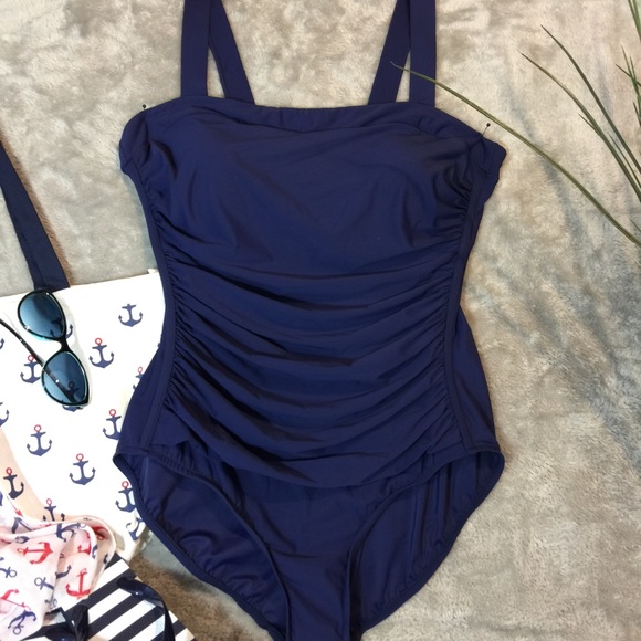 macys plus size swim suits